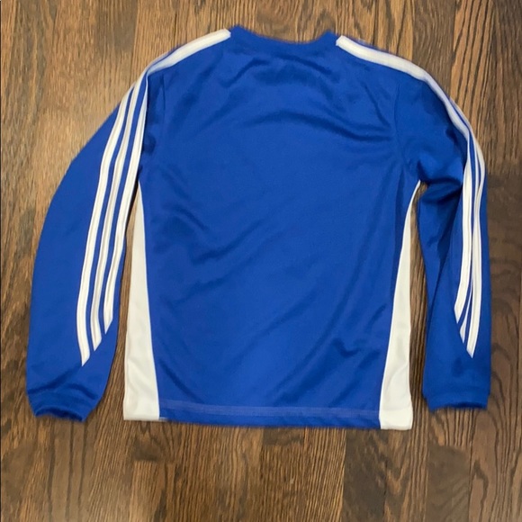 KNICKS ADIDAS BOYS LONG SLEEVE TEE SZ M 10/12 - Picture 5 of 5